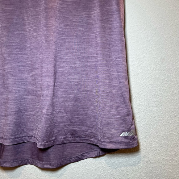 AVIVA Women’s Short Sleeve Lavender Athletic Gym Top Size M - Picture 3 of 8